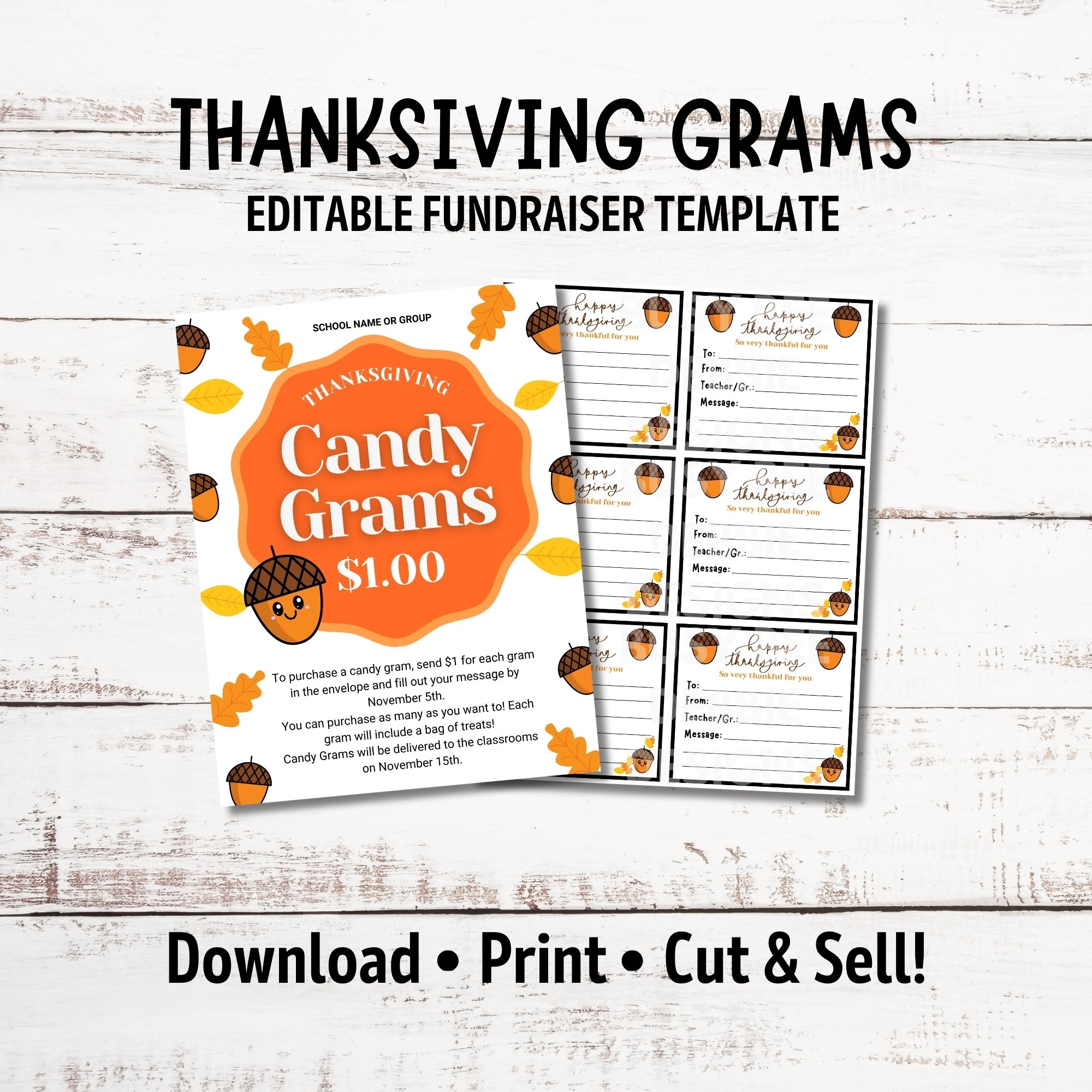 Free Printable Candy Grams Template Free Printable Candy Grams Template