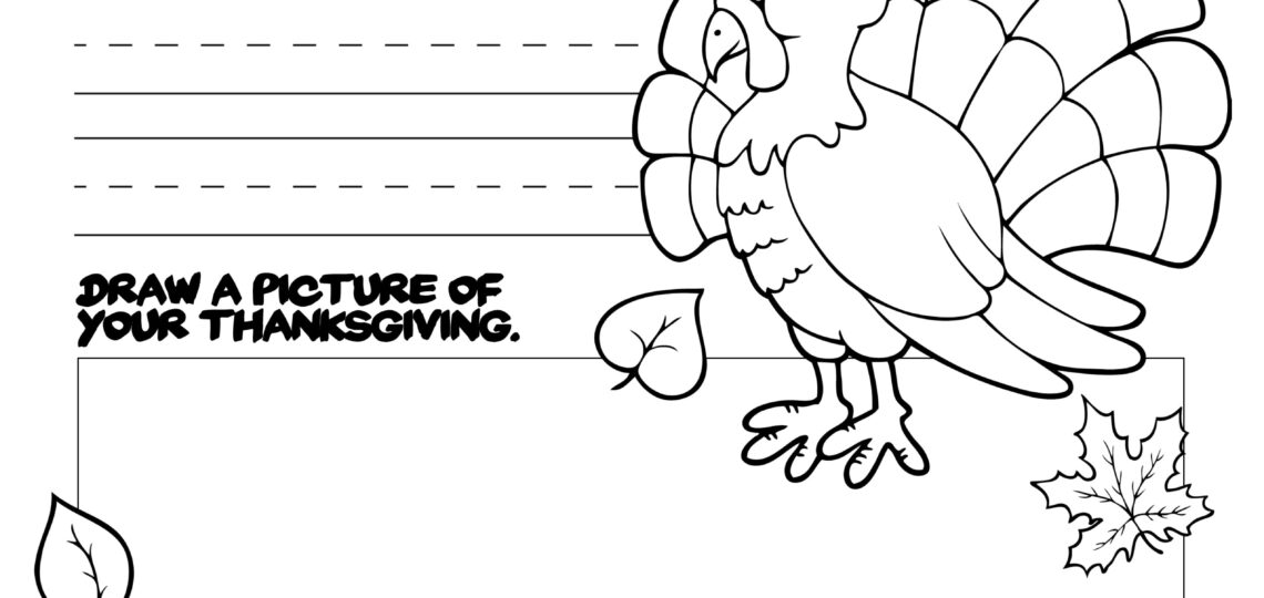 Thanksgiving Coloring Book Free Printable For The Kids