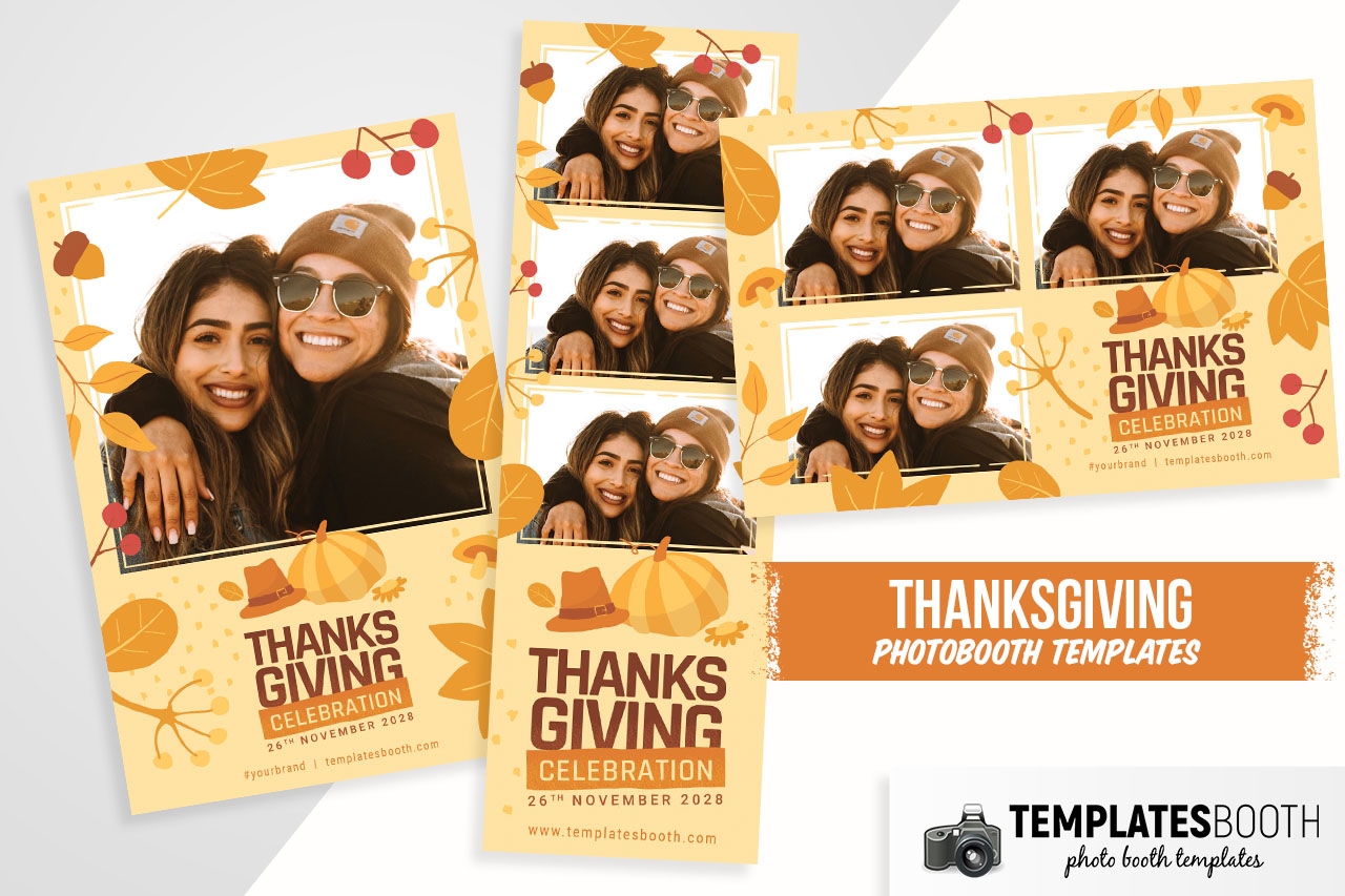 Thanksgiving Photo Booth Template TemplatesBooth