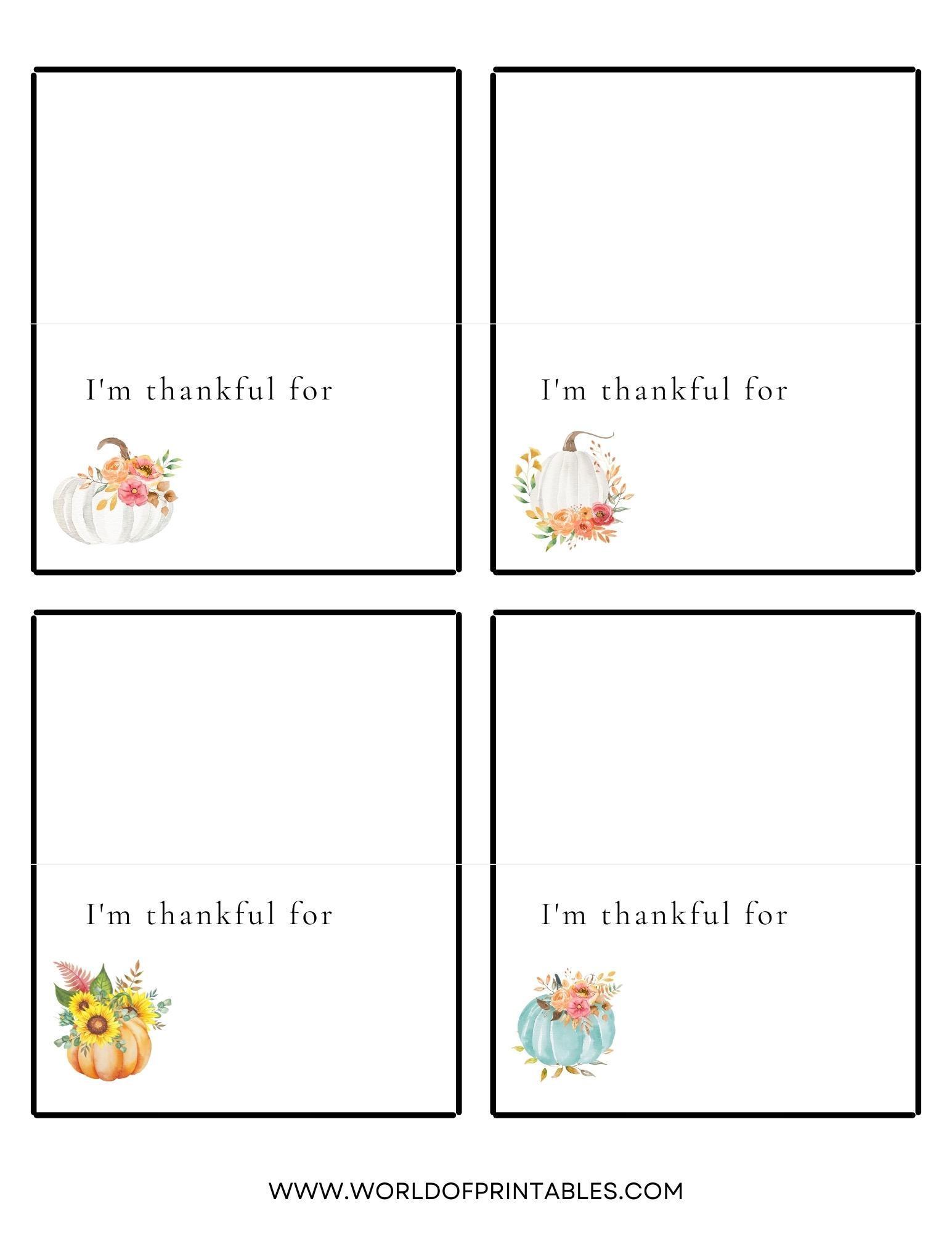 Thanksgiving Place Cards Free Printables Just Customize U0026 Print 