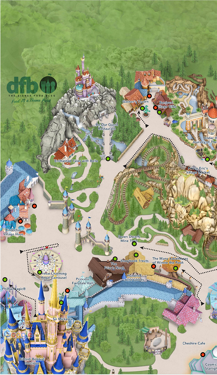 Printable Magic Kingdom Park Map Printable Magic Kingdom Park Map