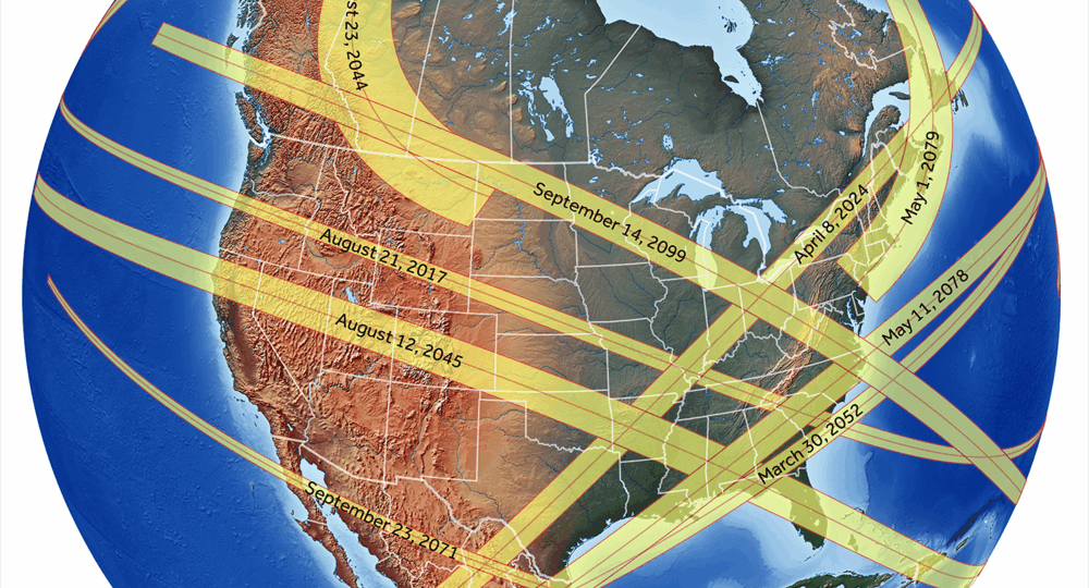 The Next Solar Eclipse Eclipse Maps For The Next 50 Years TIME