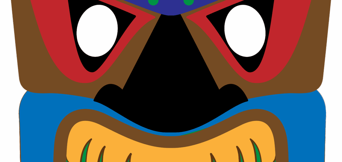 Tiki Mask Free Vector Clipart Images On Creazilla
