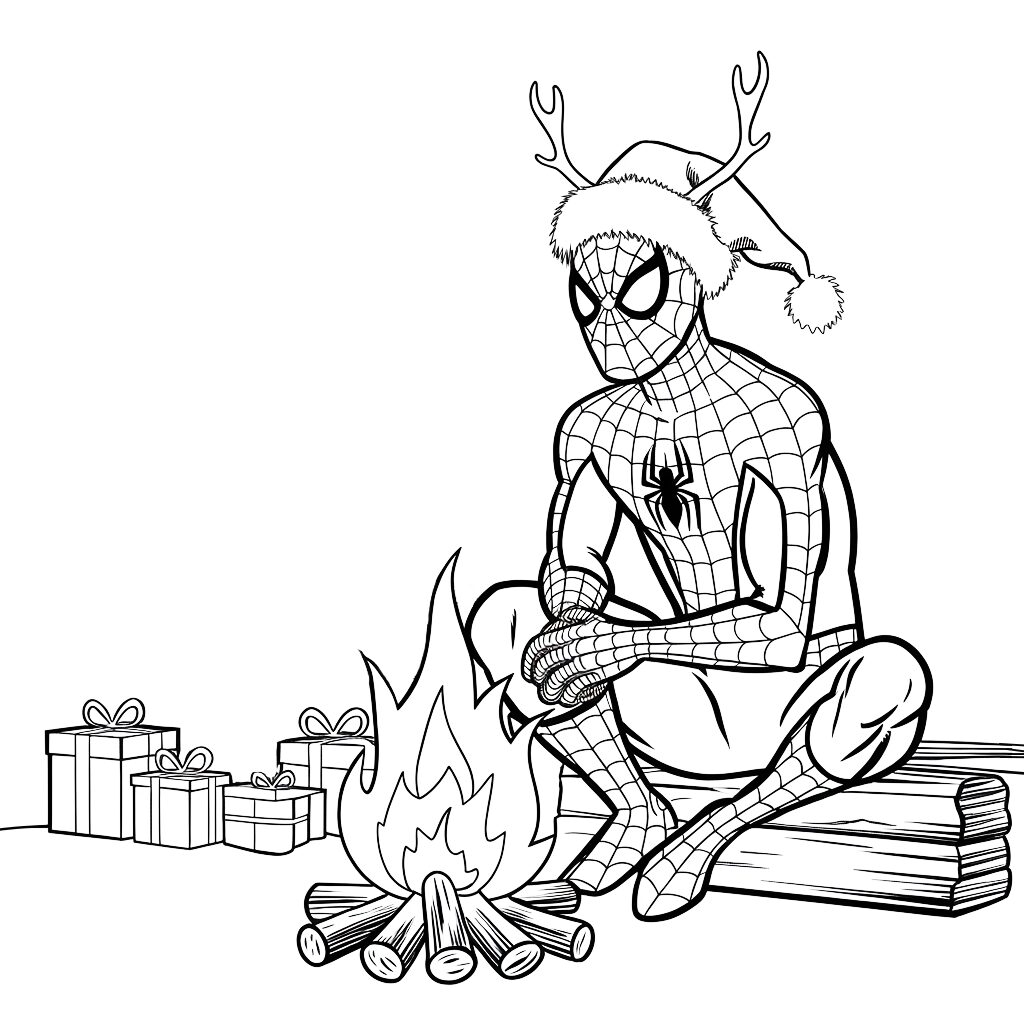 Top 20 Spiderman Coloring Pages Free Download 