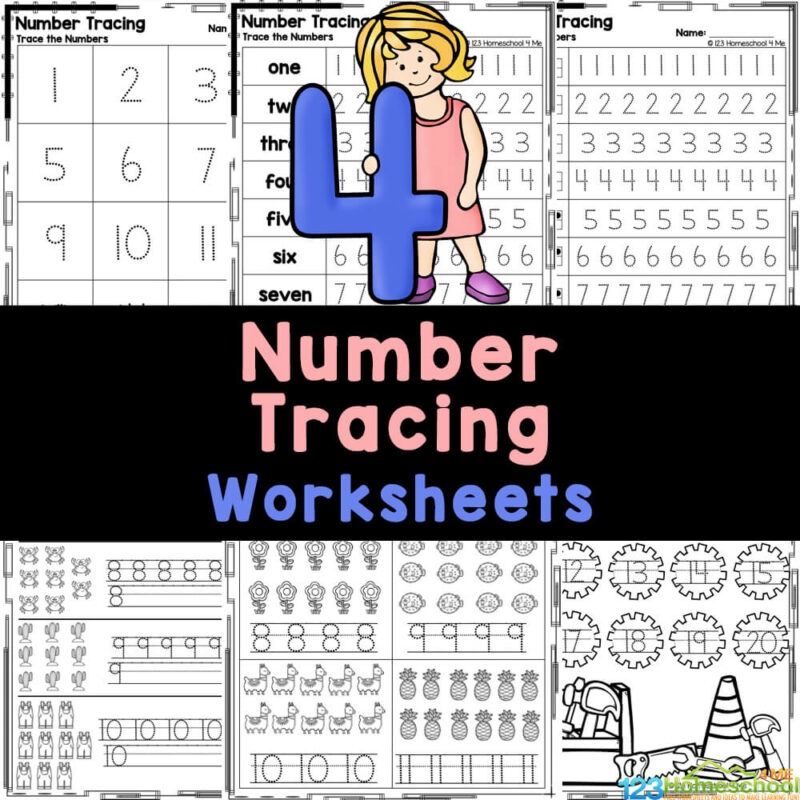 Trace The Numbers 1 20 Free Printable Kindergarten Tracing Worksheet Trace The Numbers 1 20 Free Printable Kindergarten Tracing Worksheet