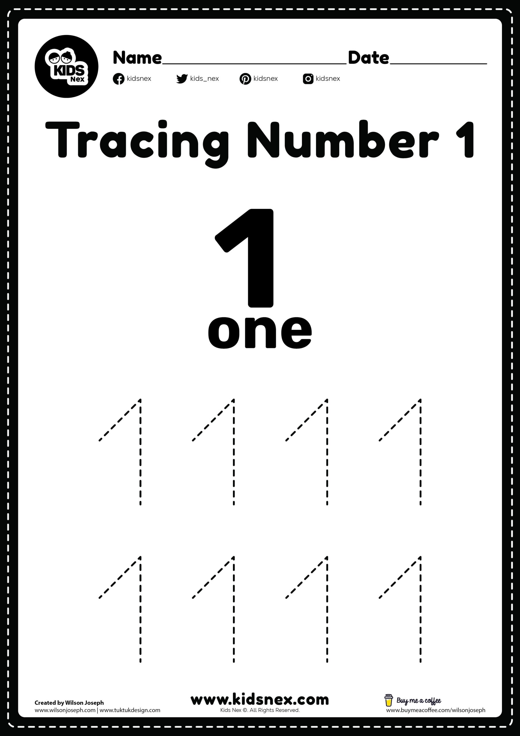 Free Printable Trace Numbers Free Printable Trace Numbers