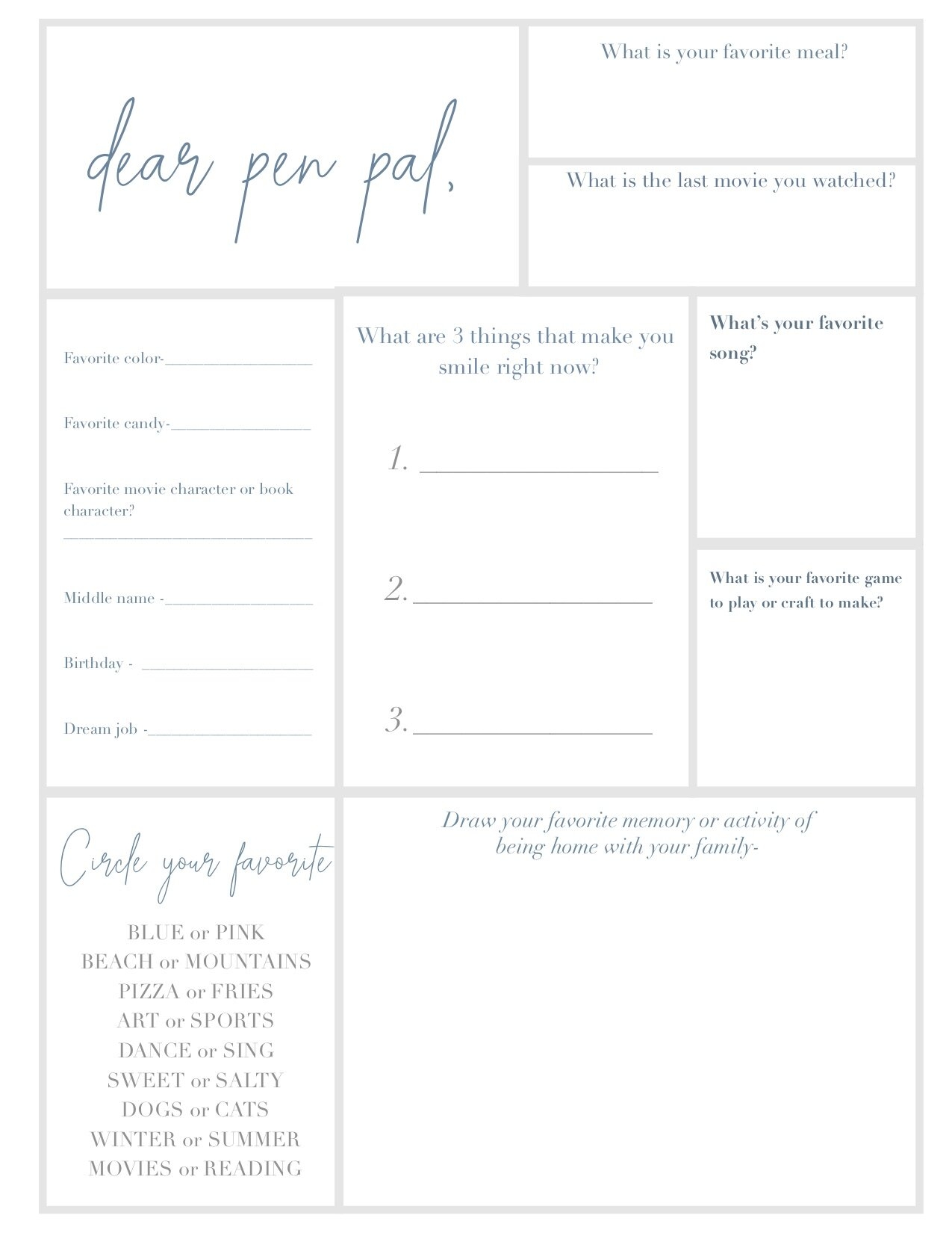 Truth U0026 Co F R E E Kid s Activity Printables Pen Pal Kit U0026 Paint By Number Truth U0026 Co 