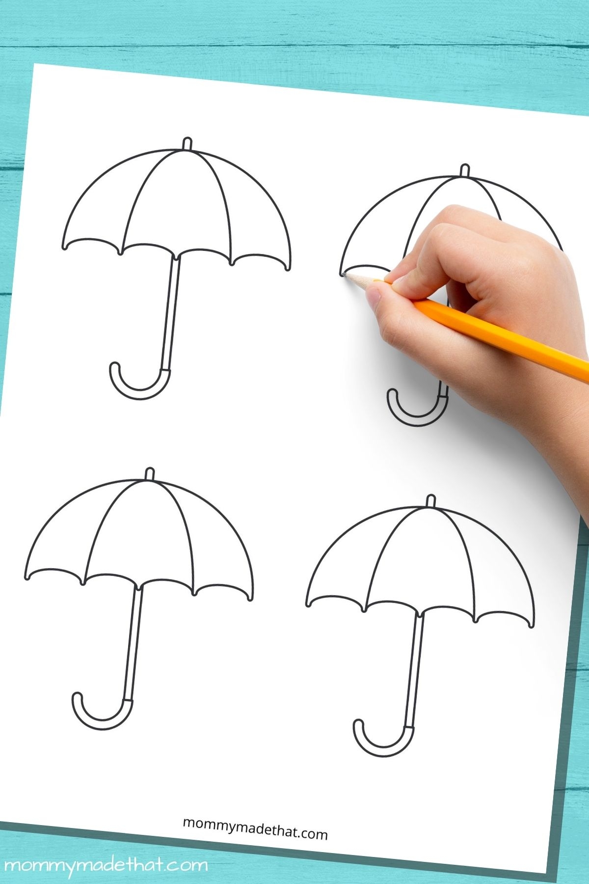 Umbrella Template And Outlines Free Printables Umbrella Template And Outlines Free Printables
