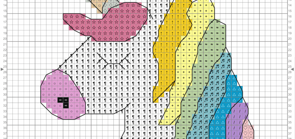 Unicorn Cross Stitch Pattern Free Printable Mama Geek