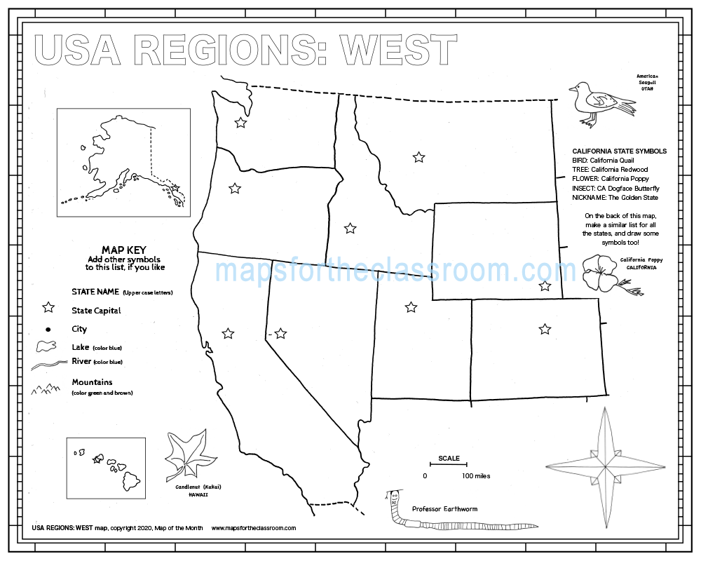 USA Regions West USA Regions West
