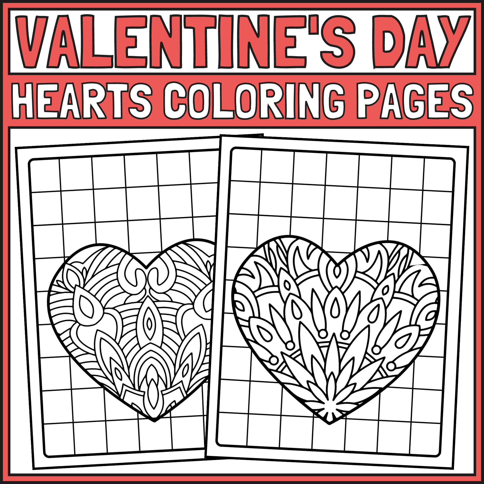 Valentine Hearts Coloring Pages Valentine s Day Coloring Pages  Valentine Hearts Coloring Pages Valentine s Day Coloring Pages