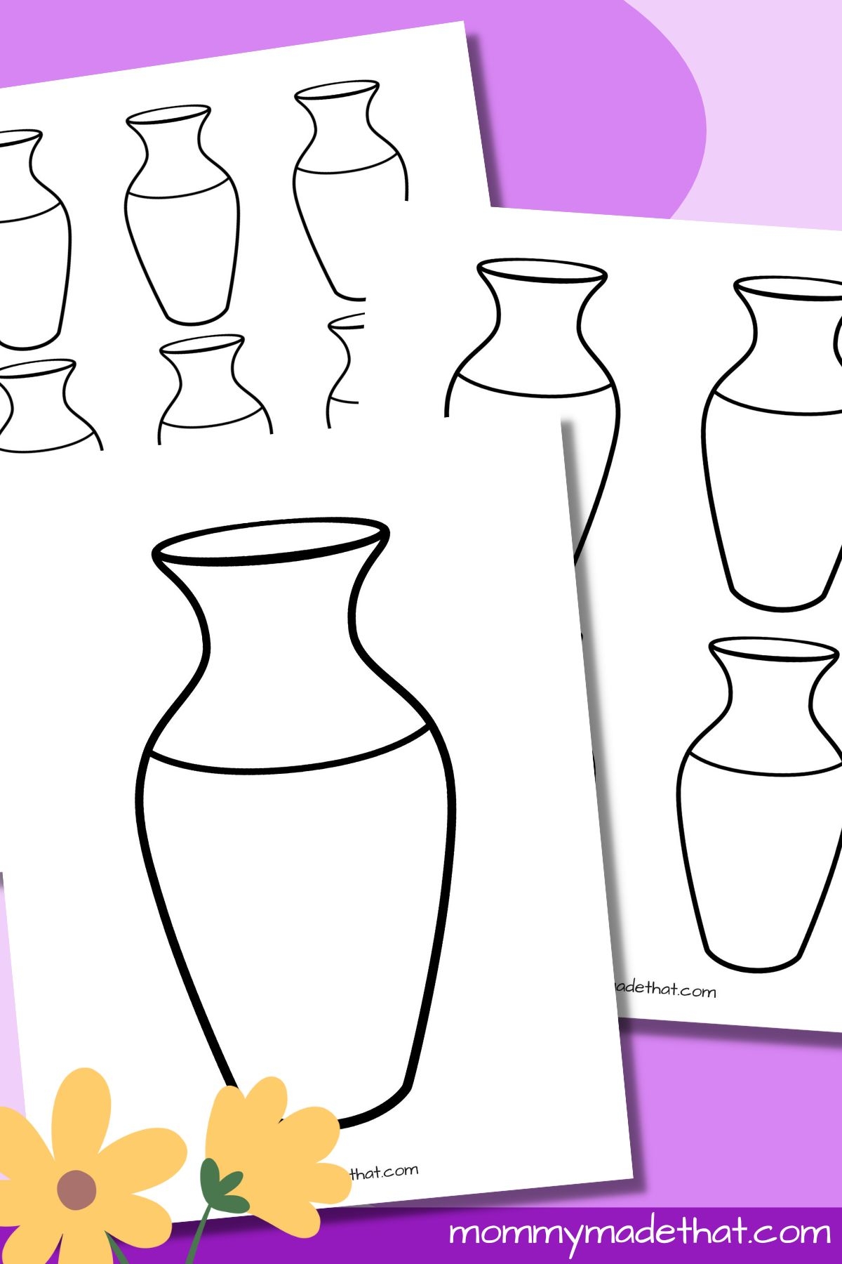 Vase Templates Free Printables Vase Templates Free Printables