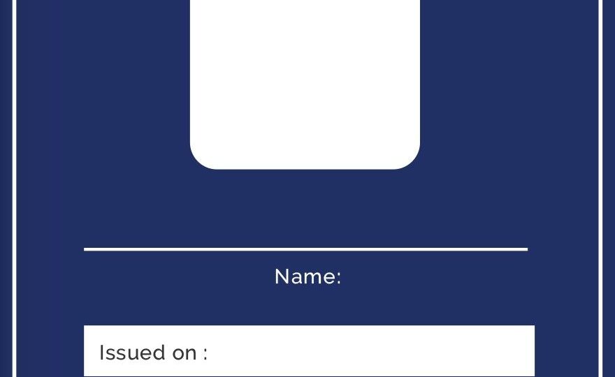 Vertical Blank ID Card Template In Publisher Illustrator Word Worksheets Library