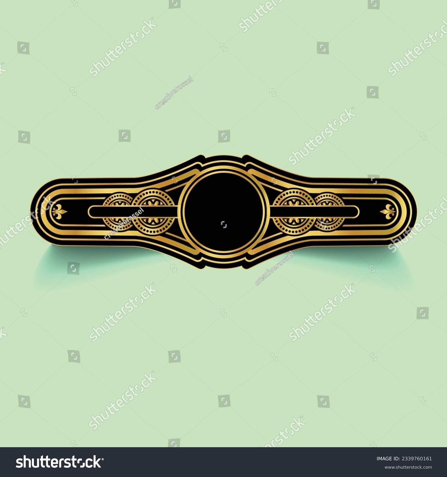 Free Printable Cigar Band Template