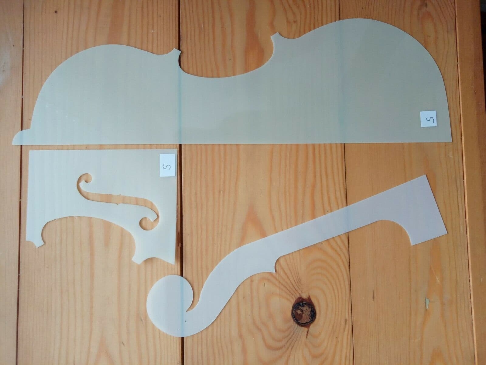 VIOLIN TEMPLATE SET SCROLL F HOLE AND BODY STRADIVARI MODEL FULL SIZE VIOLIN VIOLIN TEMPLATE SET SCROLL F HOLE AND BODY STRADIVARI MODEL FULL SIZE VIOLIN