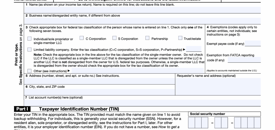 W 9 Form Fill Out The IRS W 9 Form Online For 2023 Smallpdf