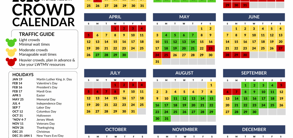 Walt Disney World 2025 Crowd Predictions And Tips