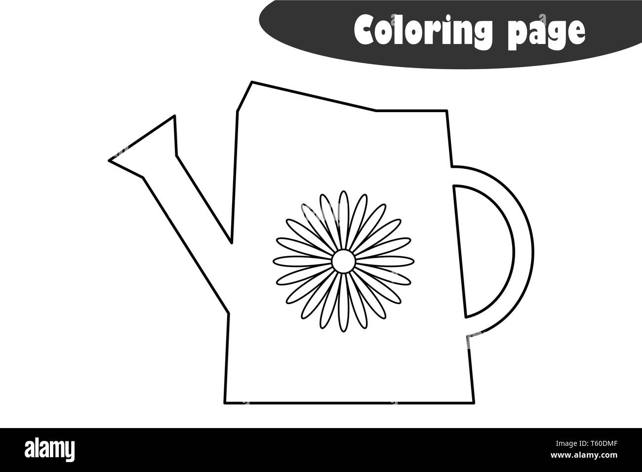 Watering Can Template Printable Free