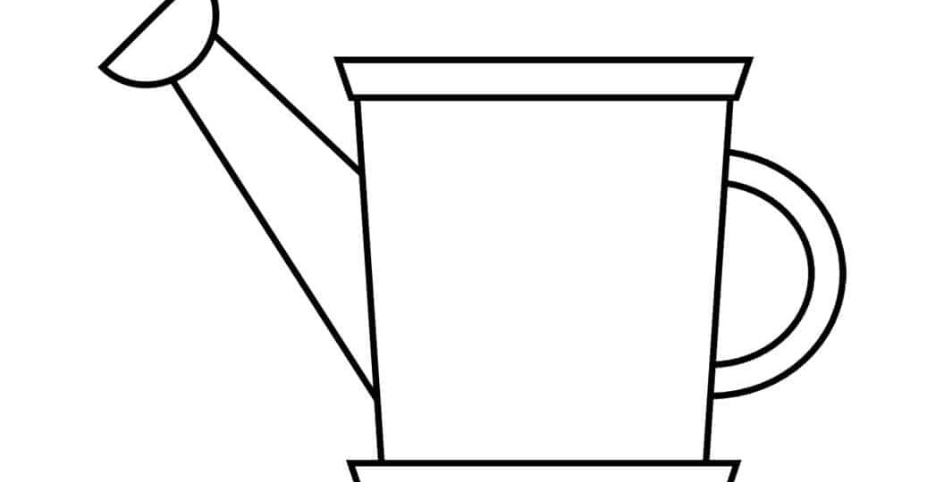 Watering Can Template Planerium