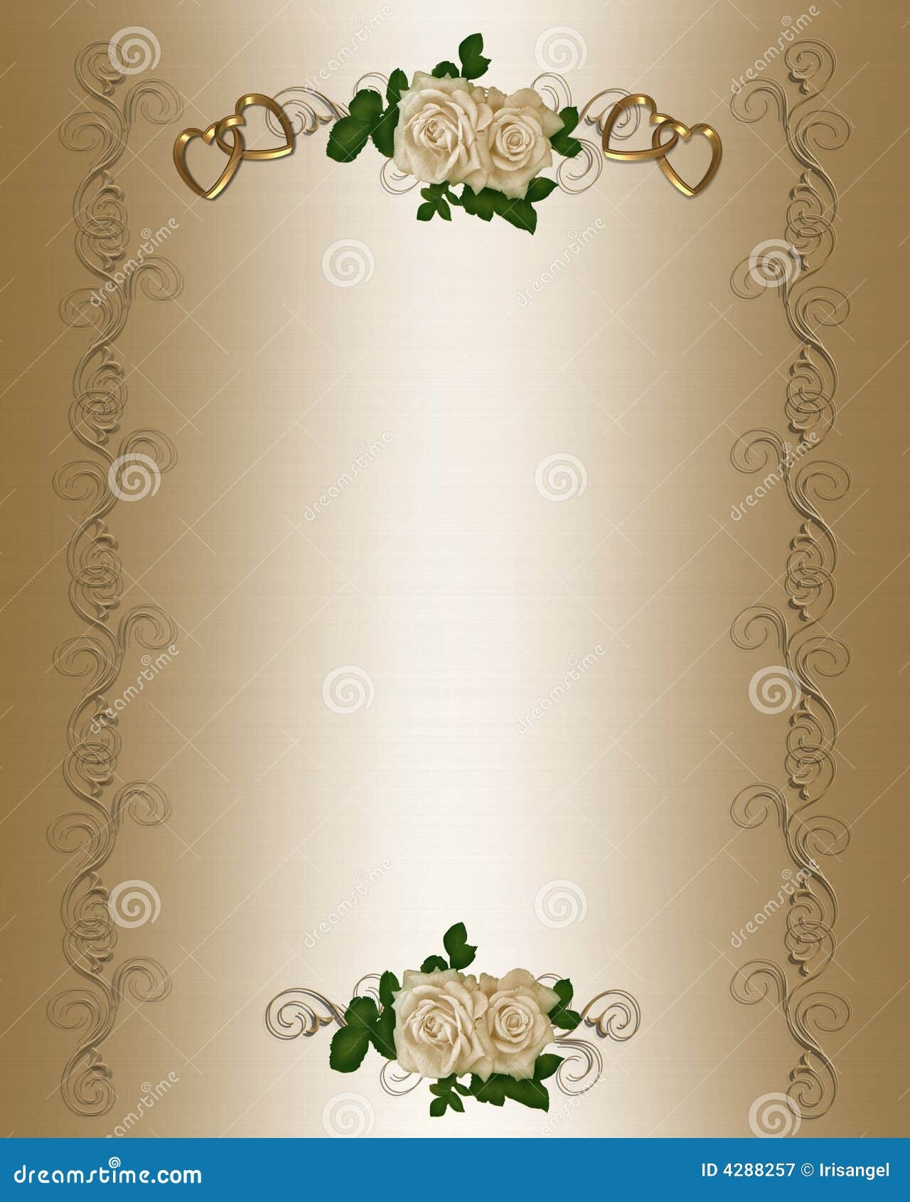 Blank Printable Wedding Invitation Templates