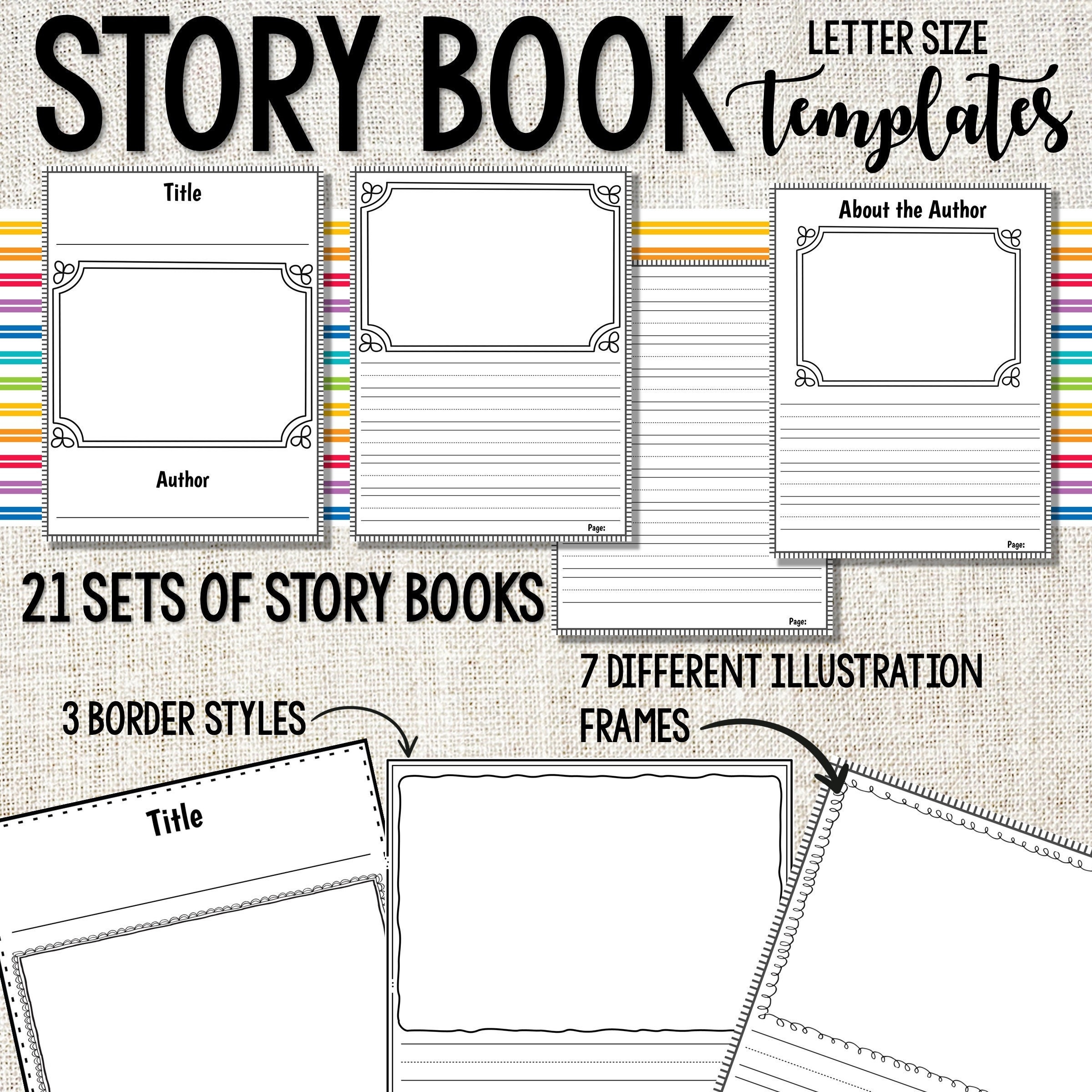 Writers Workshop Storybook Templates Creative Writing Book Templates Etsy Writers Workshop Storybook Templates Creative Writing Book Templates Etsy