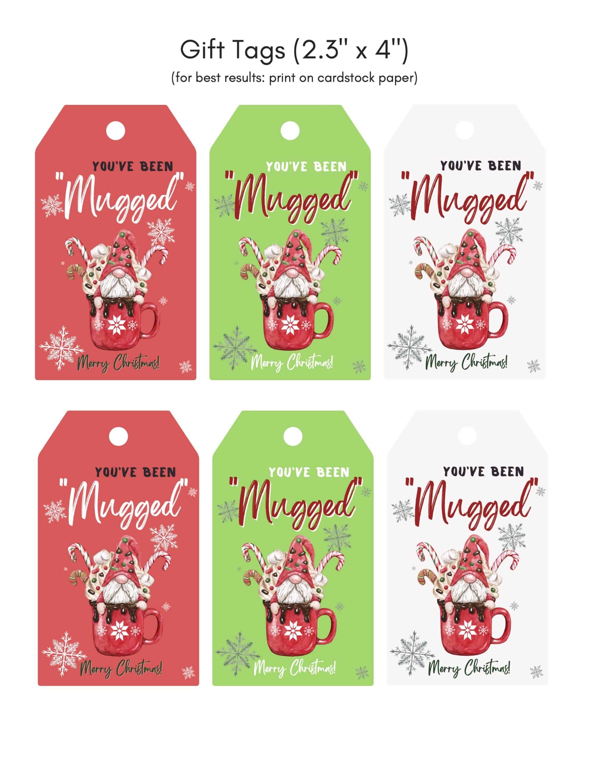 You ve Been Mugged Game Gift Ideas And Free Printable Story 